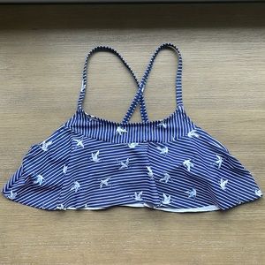 Copper Key Navy Bikini Top